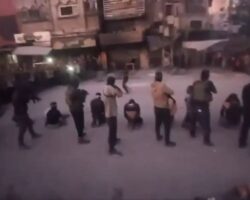 Execution of several collaborators and criminals by Hamas