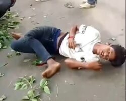 Fatal consequences of motorcycle crash without helmet