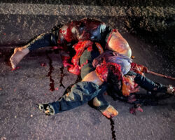 Fatally crushed in traffic accident