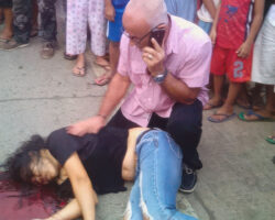 Filipina shot dead in front of her Australian husband