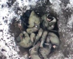 Grenade explosion kills six Russian soldiers at same time