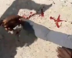 Haitian thief gets his hand cut off