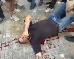 Hitman killed one person and seriously injured another