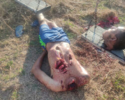Male body found with heart ripped out and head cut off