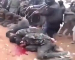Mass execution of Iranian revolutionaries by Al-Nusra Front terrorists