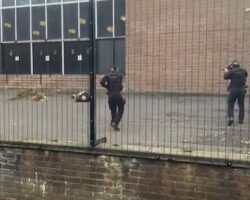 Police eliminate attacker at synagogue in Manchester City