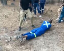 Punished with painful whipping