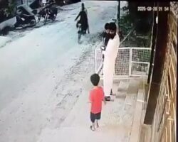 Resisting robbery victim shot dead in front of his son