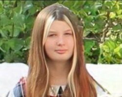 Russian teen girl falls from 12th floor