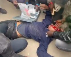 Shot dead by police in streets of Nairobi