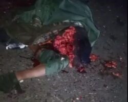 Two Venezuelan soldiers on motorcycle didn’t survive collision with truck