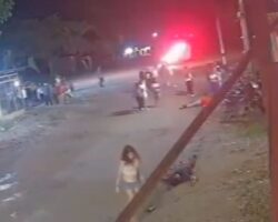 Two men murdered in front of nightclub