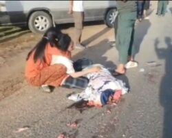 Two women on motorcycle fatally hit by car