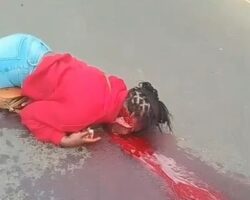 Wife’s killer burned alive by locals