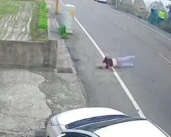 Woman jumps out of moving car over argument with her boyfriend