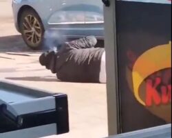 Armored van robber rather die than surrender