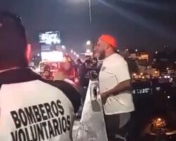 Desperate man jumps off bridge to his death