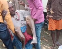 Elderly man nearly lost his leg in motorcycle accident