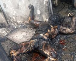 Father and son were killed in explosion during welding