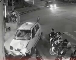 Intoxicated taxi driver ran over 11 people, resulting in 2 deaths