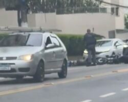 Robbery interrupted by attentive police officers