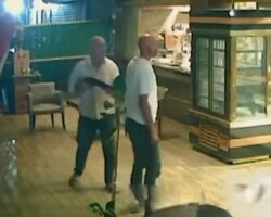 Shot and beaten by his brother in law