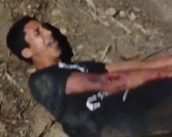 Thief faces favela justice