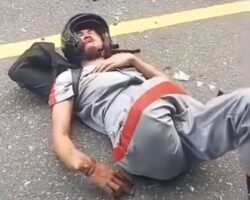 Two people seriously injured in motorcycle crash