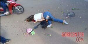 Woman struck and killed by school bus