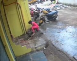 Woman suffers electrocution from water pump