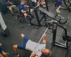 Adding weight to bench press bar cost him his life