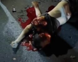 Biker destroyed in head-on collision with truck