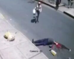 Bus crushes an elderly man’s head