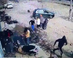 Delivery worker brutally attacked by group of 12 men