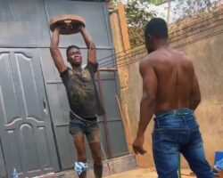 Fitness freak punishes a thief in unique way