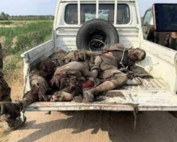 ISIS attack on members of Popular Mobilization Forces