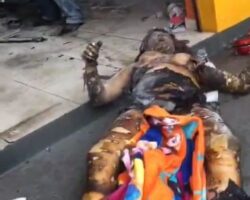 Jealous man set wife and house ablaze, injuring himself in the process