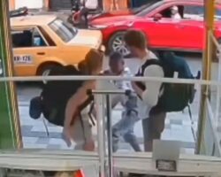Knifeman unsuccessfully tries to rob female American tourist