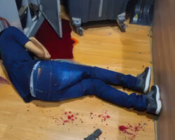 Man at shooting range shot himself