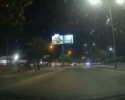 Man fatally struck while trying to cross highway