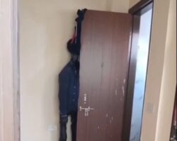 Man found hanged on door in his apartment