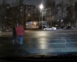 Russian couple fatally struck by tram