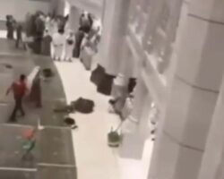 Suicide by jumping from mosque