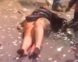 Woman shot in head during street festival