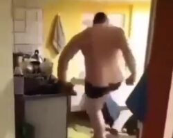 Domestic violence captured on camera