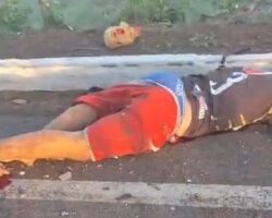 Driver recorded moment and aftermath of horrific traffic accident