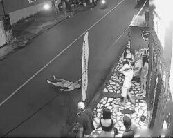 He woke up drunk man, thereby condemning him to death