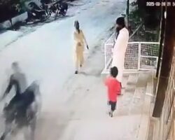 Man resisting robbery shot dead in front of his sons