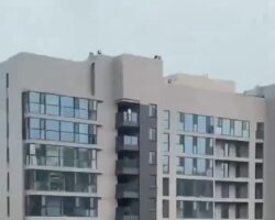 Suicide by jumping from high residential building