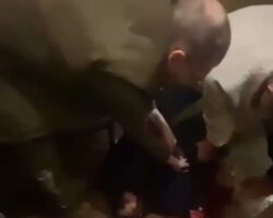 Ukrainian soldier slashed his wrists to avoid fighting